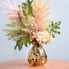 Arranjo De Flores Secas Artificiais No Vaso Trouxinha Âmbar |